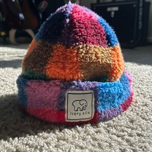 IVORY ELLA Fleece Beanie